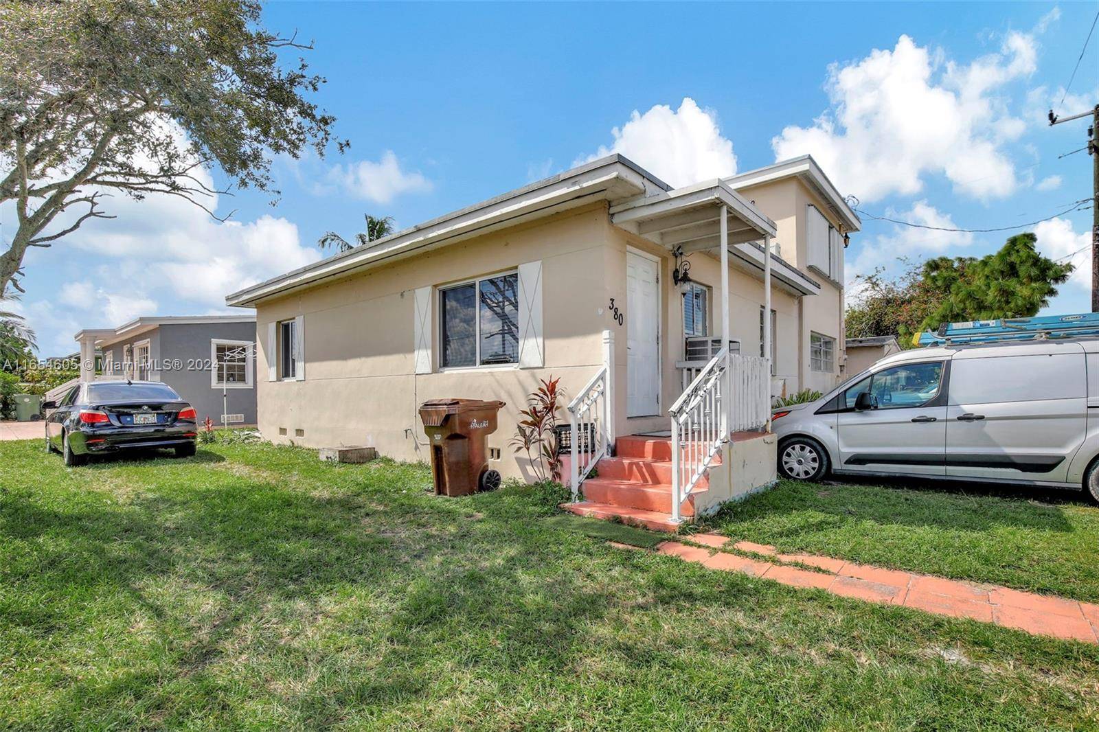 Spacious corner two story 5 bedroom 3 bath home in the heart of Hialeah.