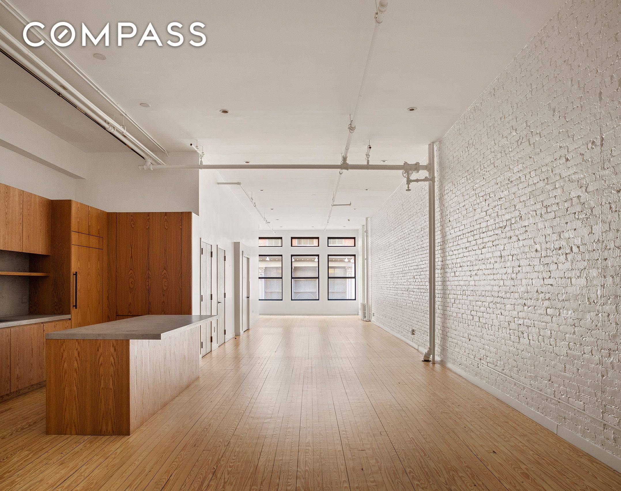A SoHo classic reimagined, Residence 2 at 169 Mercer Street is an expansive, 2, 300 square foot loft on one of the neighborhood's premier blocks.