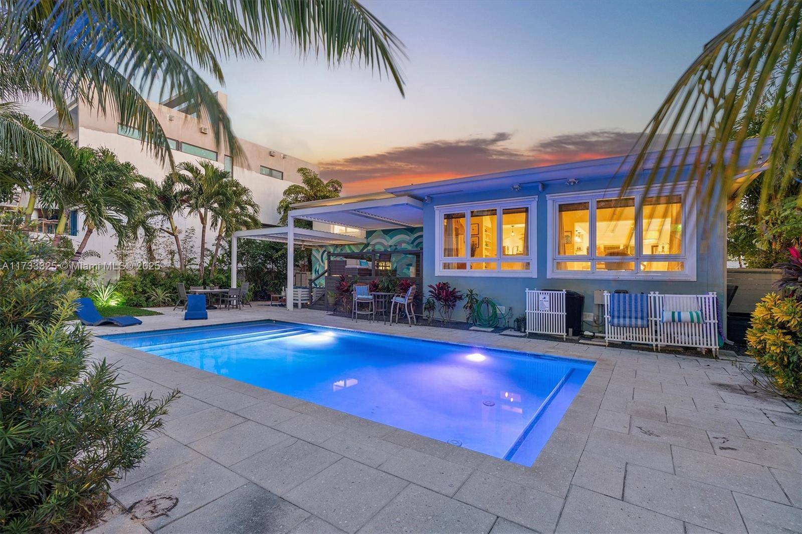 Experience waterfront living in charming Miami Shores with this stunning 3 bedroom, 3 bathroom home.