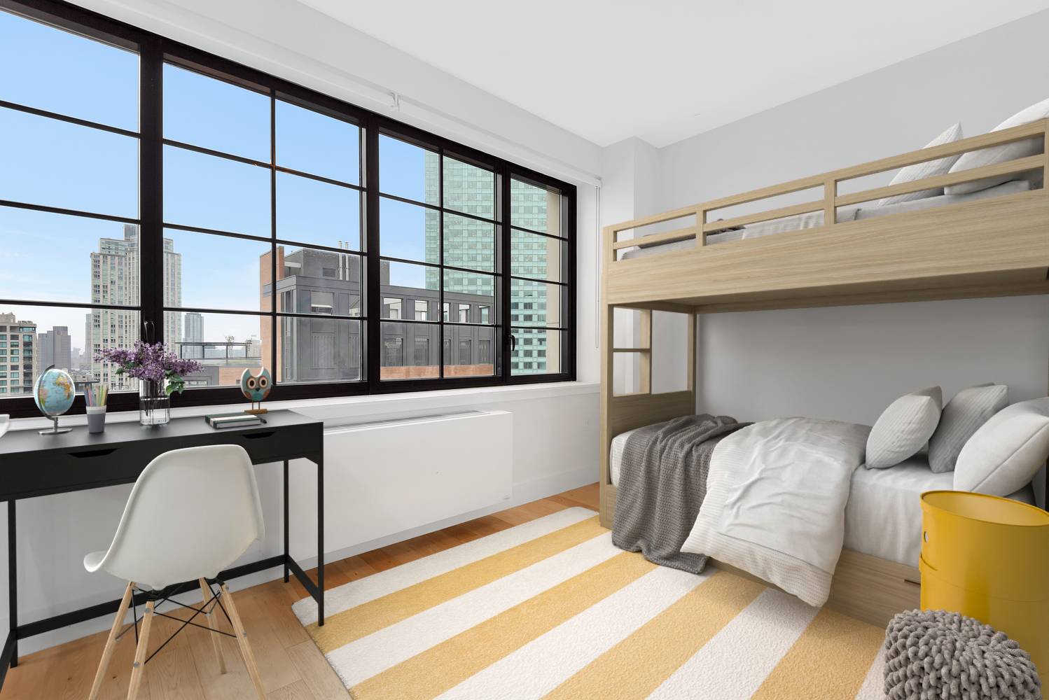 Incredible RARE TAX ABATED 2 Bedrooms 2 Baths with XL balcony with views of the city !