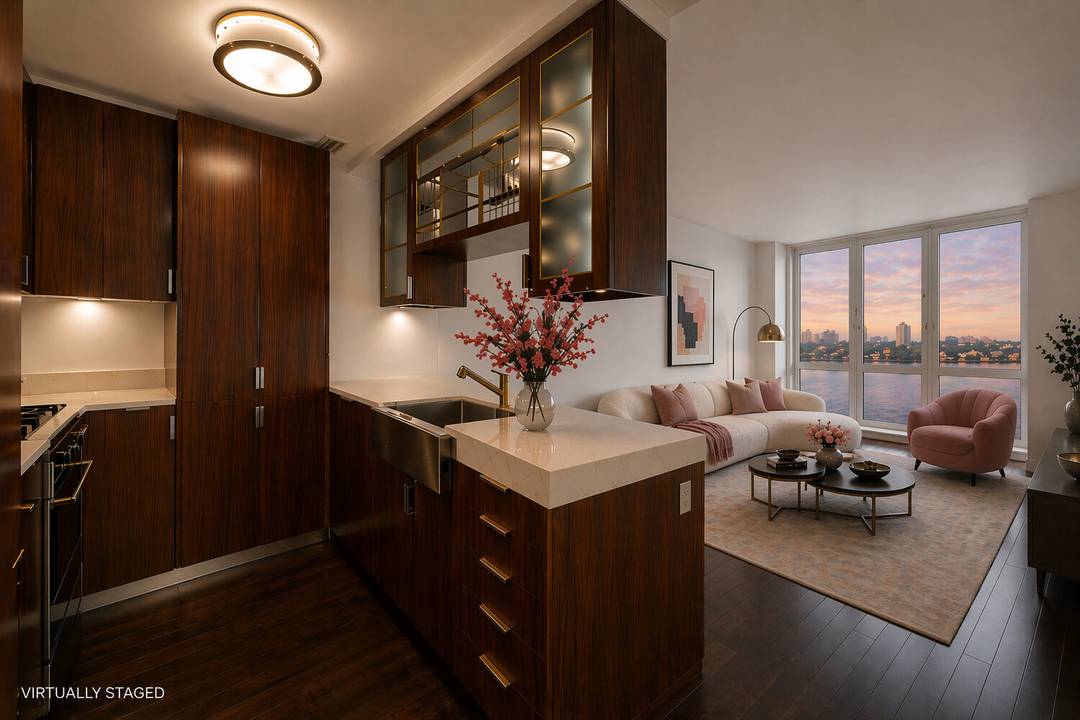 Zen living at the Aldyn. Apartment 1707 is the nicest one bedroom line on Riverside Blvd and at the Aldyn.