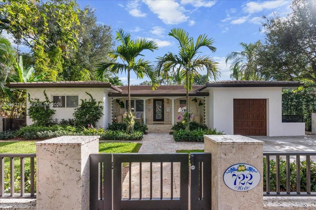 Designer finished custom home located in the heart of prestigious Coral Gables, just minutes from the Biltmore, fine dining, and boutique shopping.