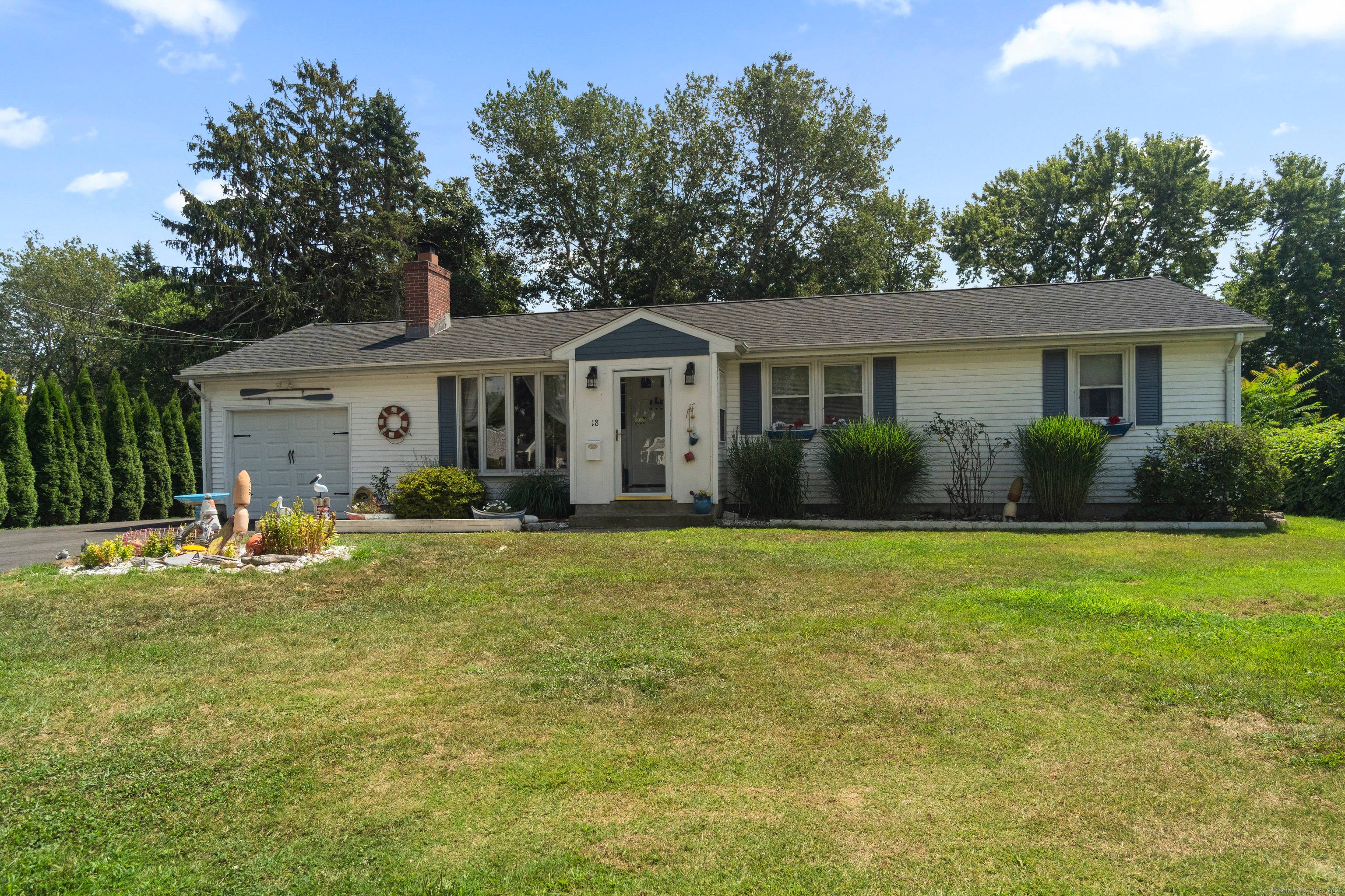 Welcome to this delightful 3 bedroom, 2 bath ranch, ideally situated in this highly sought after neighborhood in Old Saybrook.