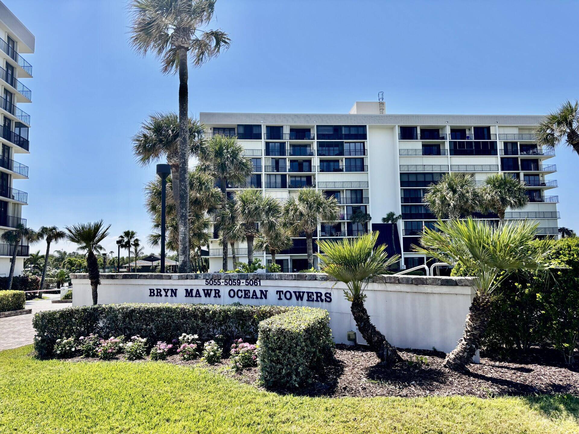 Welcome to your Florida dream nestled on the majestic N Hutchinson Island shoreline of the infamous A1A at the coveted Bryn Mawr Ocean Towers.