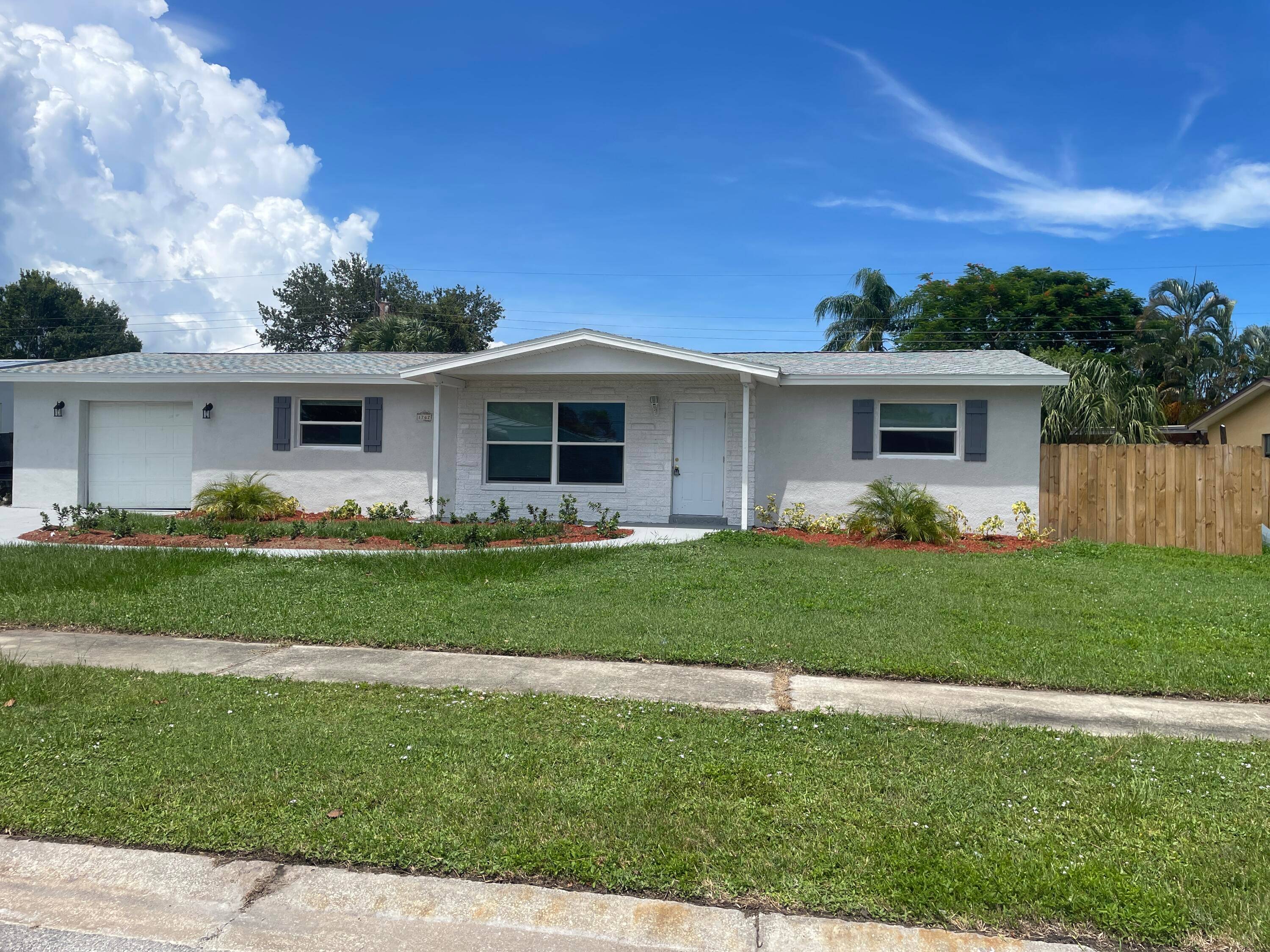3 BEDROOM 2 BATH 1 CAR GARAGE FRESHLY REMODELED WAITING FOR A NEW OWNER Waiting for the new owner is Brand new everything ROOF, WATER HEATER, A C SYSTEM AND ...