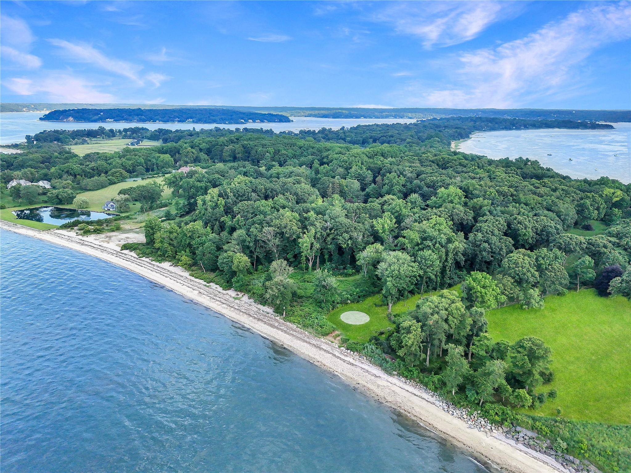 A once in a generation opportunity to own one of the largest and last remaining open waterfront parcels on Centre Island.