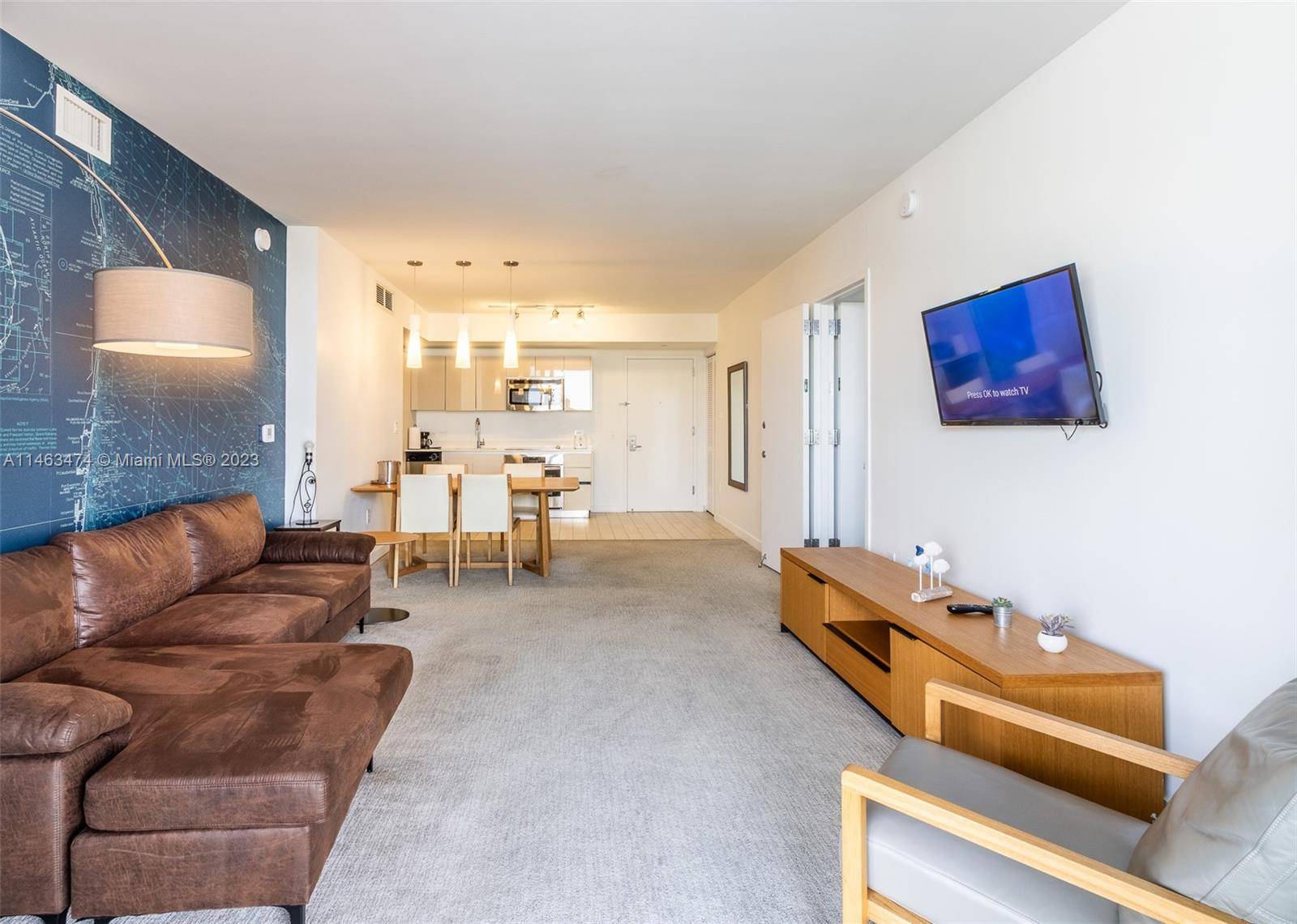 Turnkey Condo Hotel at Beachwalk Resort in Hallandale Beach, offering intercoastal and city views.