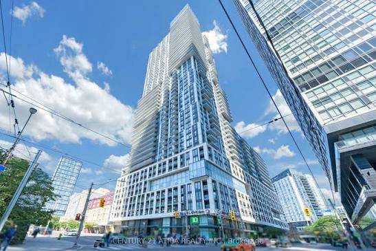 Bright And Stylish 1 Bedroom, 1 Bathroom Suite at Dundas Square Gardens Dundas Jarvis.