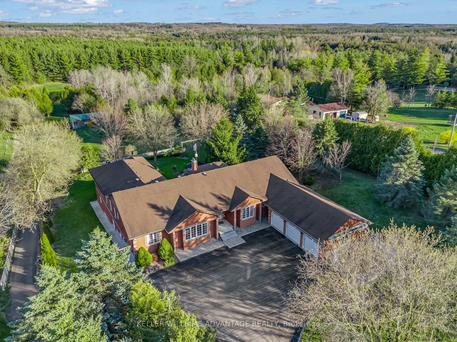 Nestled on 7. 5 acres of stunning landscape, this spacious estate offers 7, 325 sq ft of refined living across two levels.