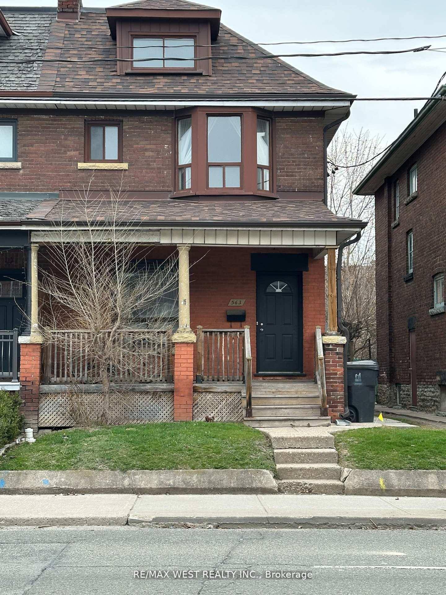 Spacious Second amp ; Third Floor Unit with its own separate entrance ; 3 1 Bedroom with walk out to a large deck.