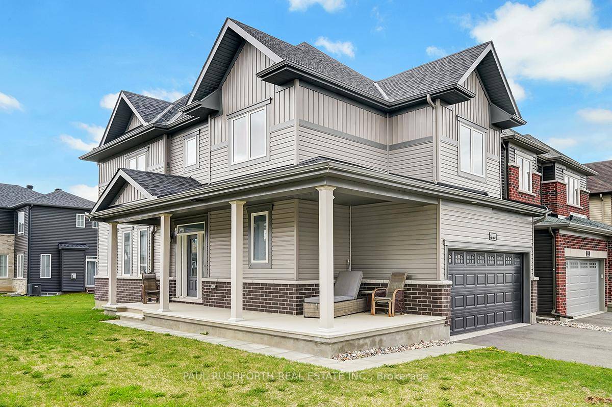 Modern 2022 built, detached, two story home situated in the desirable Half Moon Bay community.