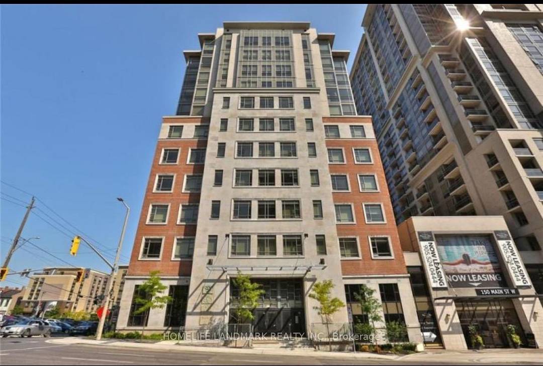 Welcome To 150 Main Street West In The Heart Of Downtown Hamilton, 2 Bedroom, 2Bath Corner Unit, Luxurious Finishings With Laminate amp ; Ceramic Floors Thru out, Quartz Countertops.