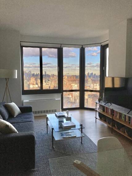 Penthouse Floor huge fully renovated 1 Bedroom, 1 Bath with the best views of Midtown Manhattan facing directly towards the Empire State building and views of the water from both ...