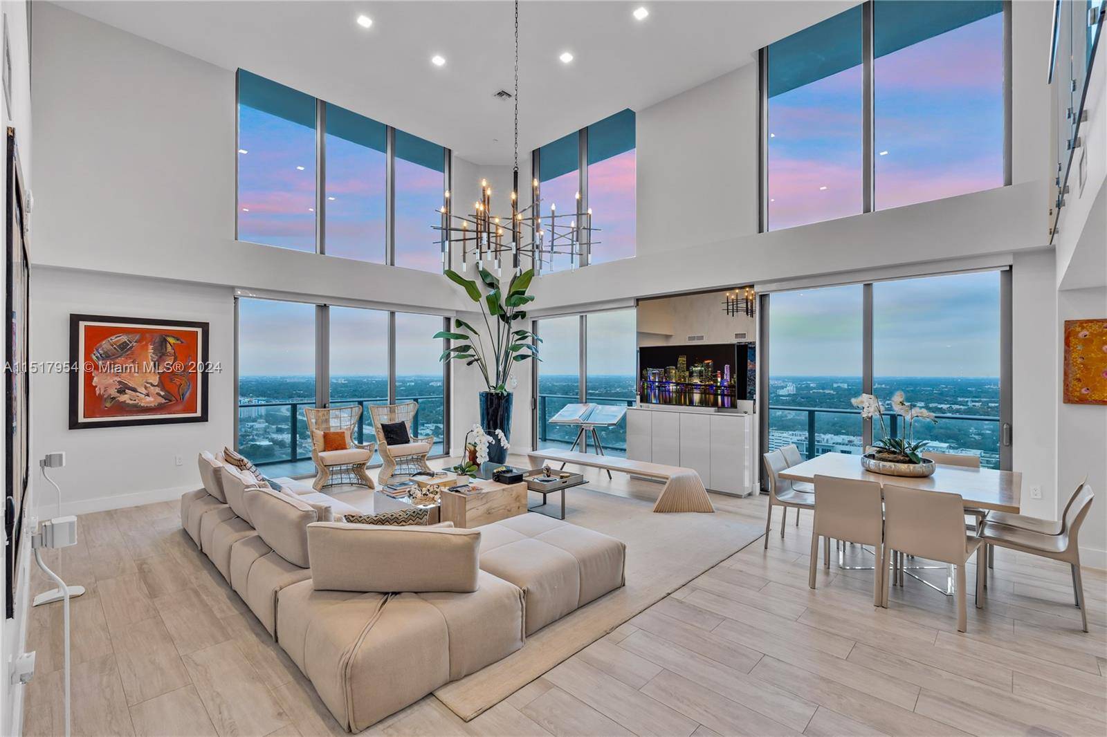 Discover Hyde PH3217, a spectacular northwest corner triplex penthouse in Midtown Miami's Hyde Residences.