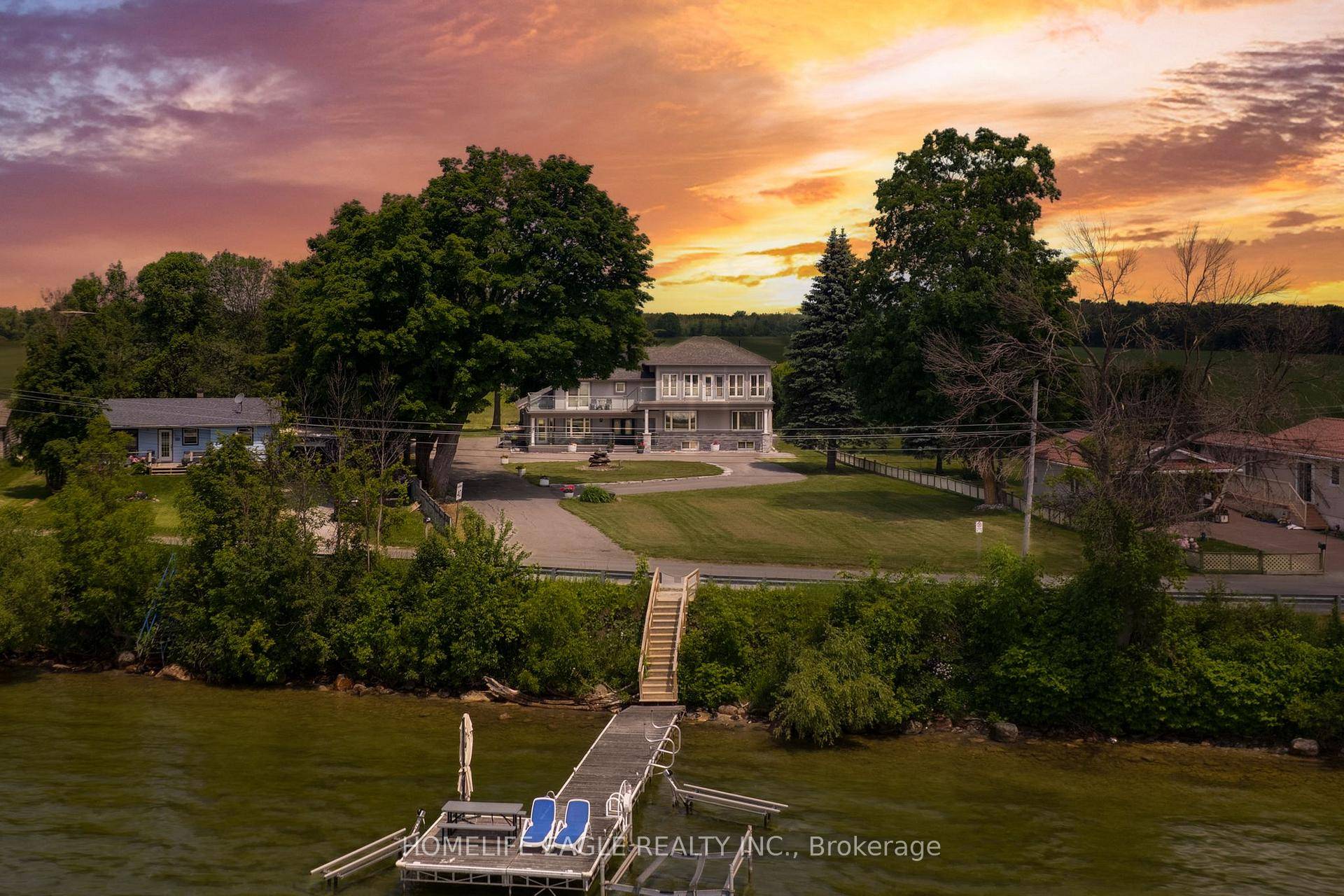 Welcome to your dream waterfront home on lake Simcoe.