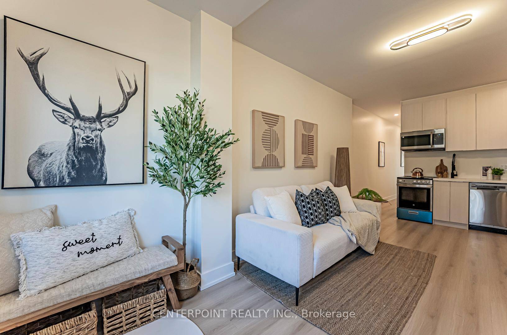 Renovated Main floor apartment.