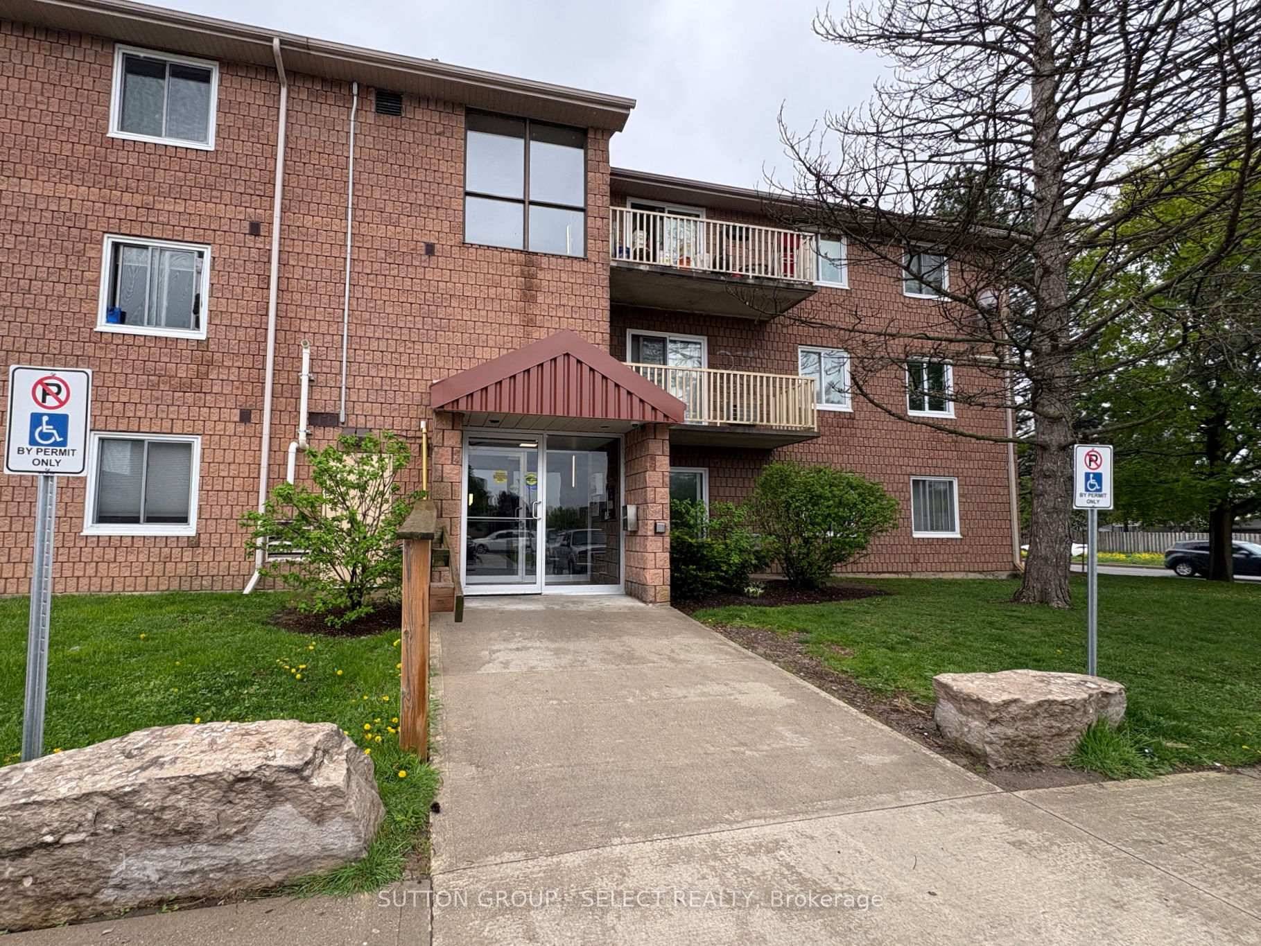 2 bedroom unit on the 2nd floor, facing west.