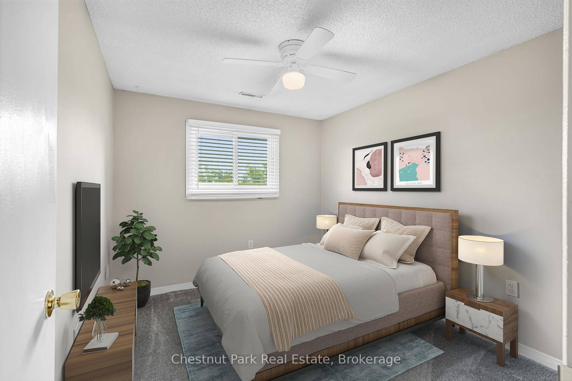 This lovely three bedroom, two storey home, backing onto picturesque parkland, features stunning gardens and a patio complete with a cabana creating an ideal retreat !