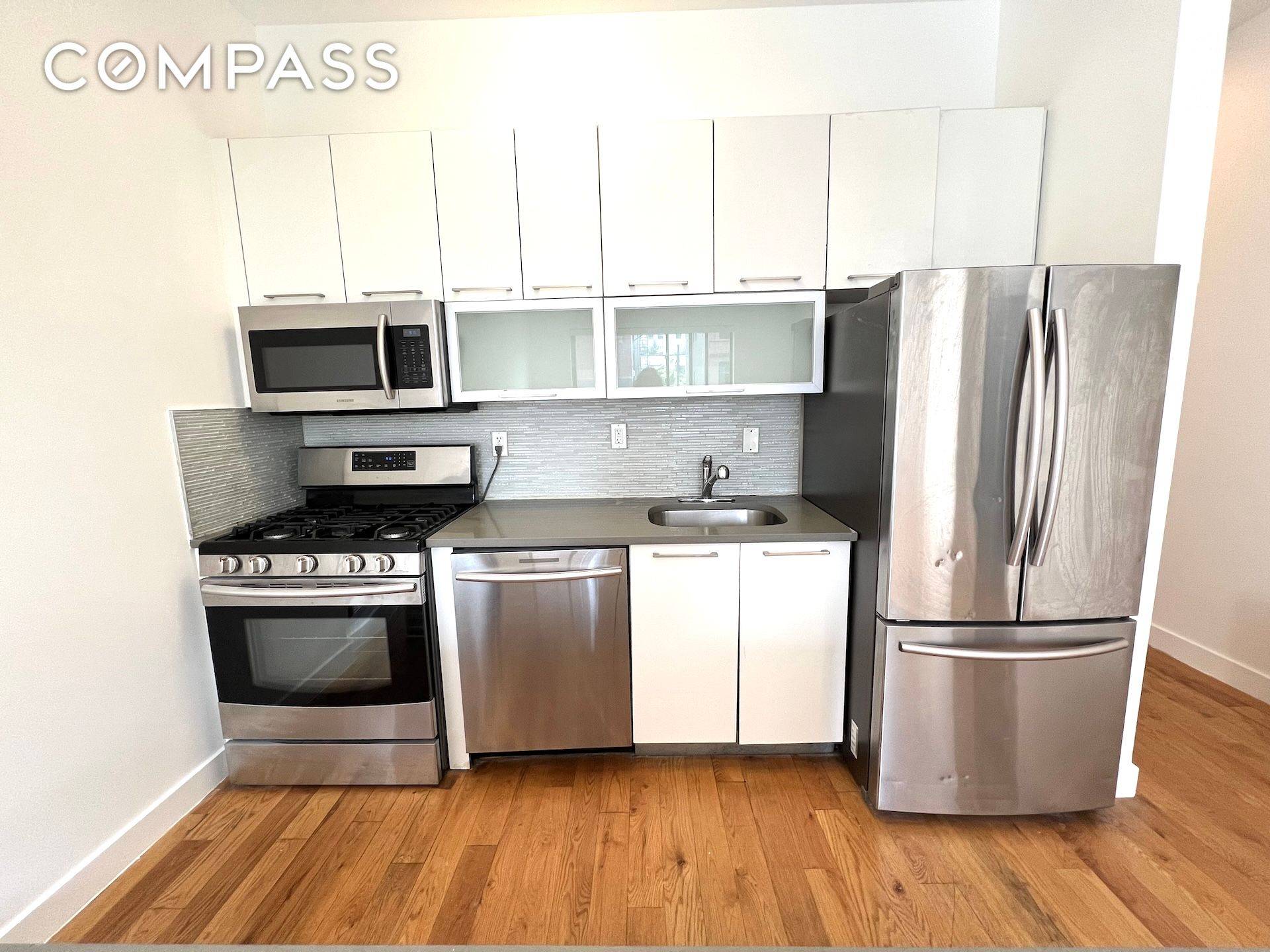 Welcome to 733 Greene Avenue, a newly constructed two unit townhouse distinguished by its striking architectural fac ade, which artfully blends horizontal wood paneling, stucco, brickwork, and oversized windows.
