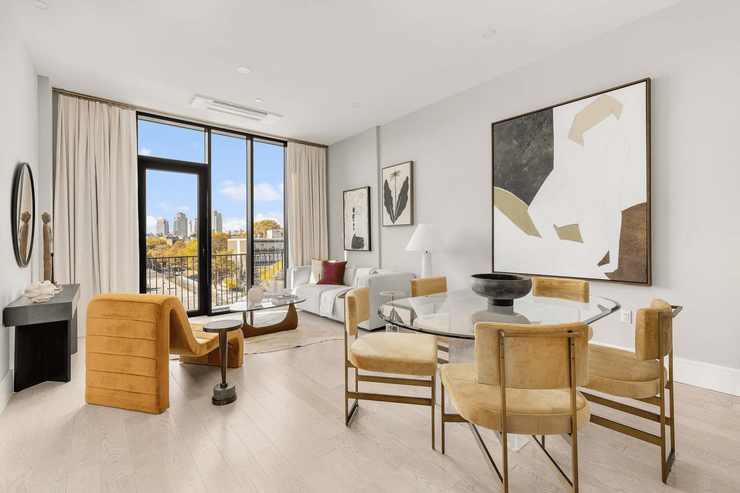 Brand New Development 3 Bedroom Residence with Direct Elevator Access and Private Storage Room Welcome to this exceptional 1, 243 square foot home in the heart of Williamsburg.