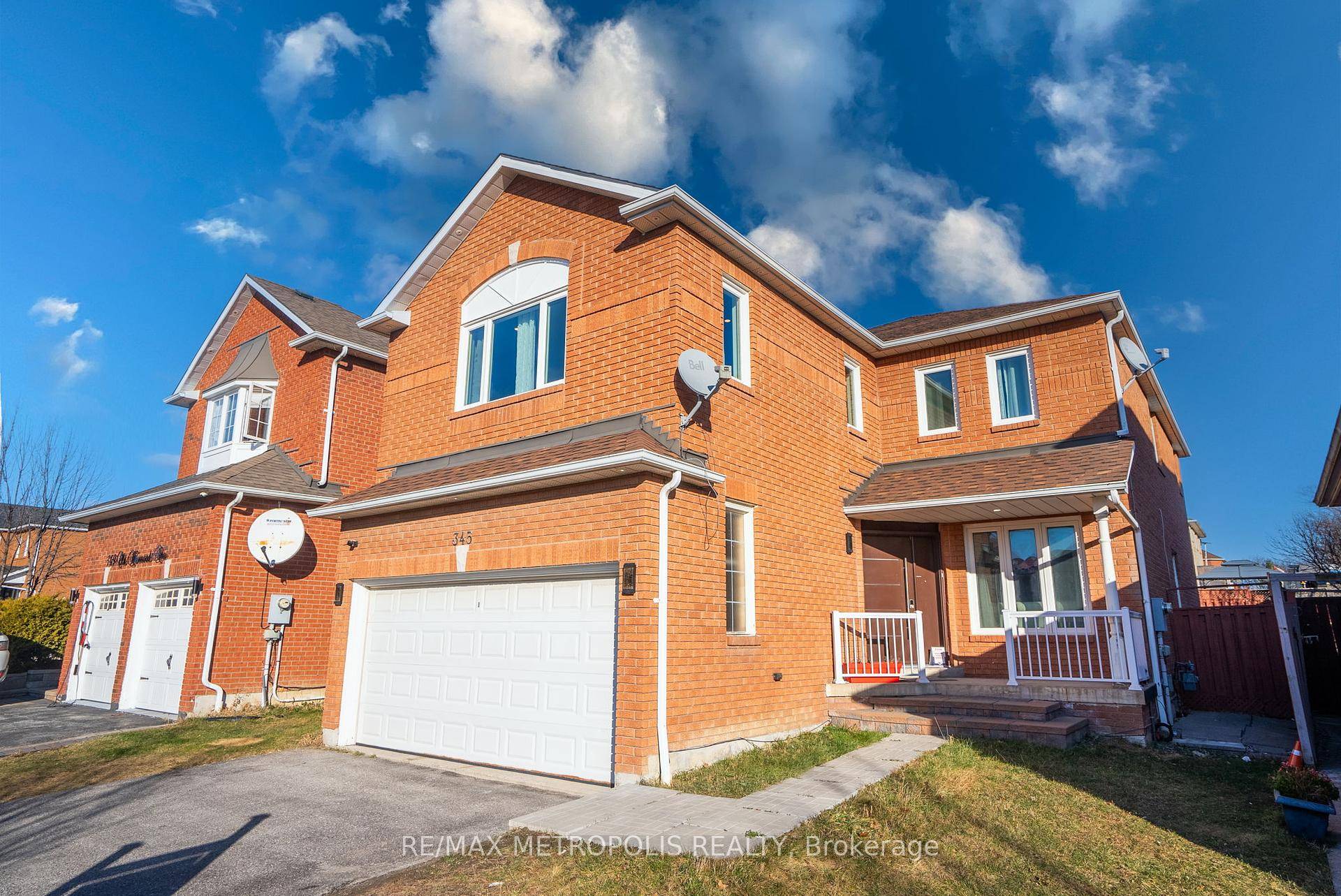 A Beautiful Detached Brick Home with approximately 2700 Sq Ft of Living Space plus a large 1200 Sq Ft Basement.