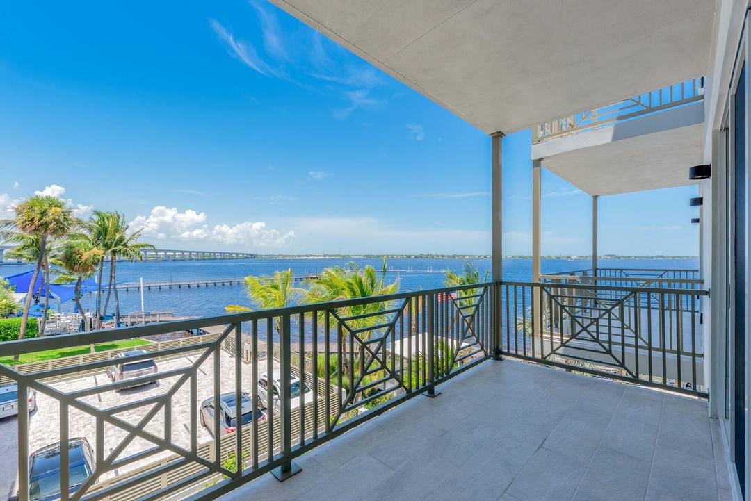 Experience Florida living in this brand new 3rd floor condo with panoramic direct river views !