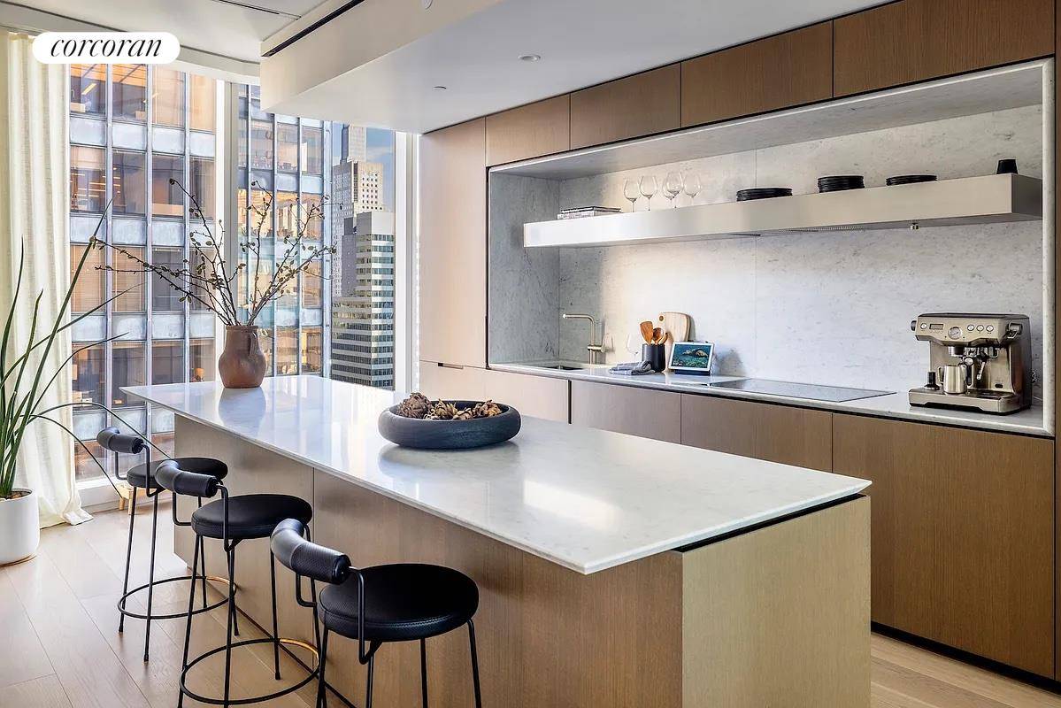 Selene, located at 100 East 53rd Street, offers graciously scaled residences and sophisticated design by renowned architects, Foster Partners with interiors in collaboration with AD100 recipient William T.