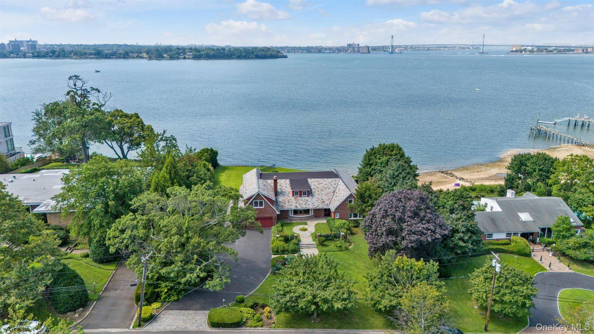 A Rare Opportunity to Own a Waterfront Estate On One of the Most Desirable Blocks of Kings Point Defining The Utmost of Gold Coast Living, An Architectural Masterpiece Perched Directly ...
