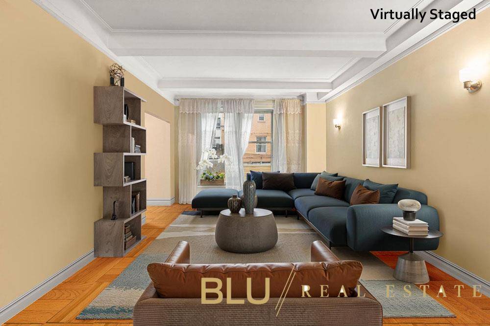 BRING YOUR ARCHITECT ! This is a CONVERTIBLE 4 BEDROOM combo unit with southern exposure throughout ; the current layout consists of 3 bedrooms, 2.