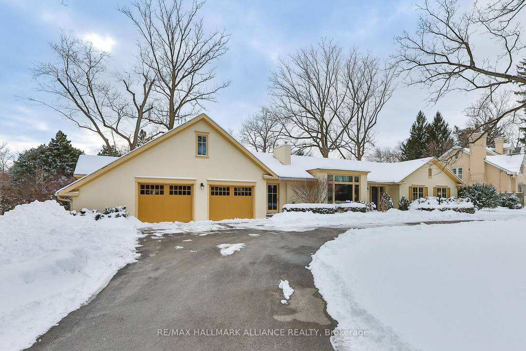 Nestled in one of Old Oakville's most coveted enclaves, this extraordinary bungalow spans nearly 3000sf above grade and sits on a remarkable almost half an acre lot offering endless possibilities ...