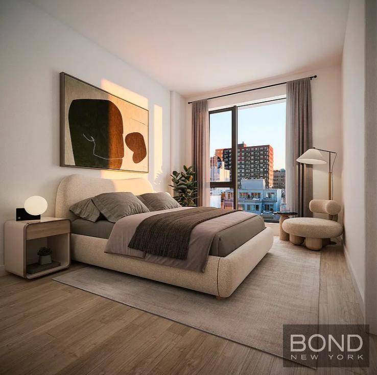 Blending flexibility with modern luxury, this two bedroom home office residence offers ample space for work and relaxation.