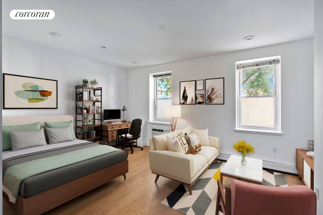 In the very heart of Clinton Hill lies an incredibly charming alcove studio waiting for a new owner to call home.