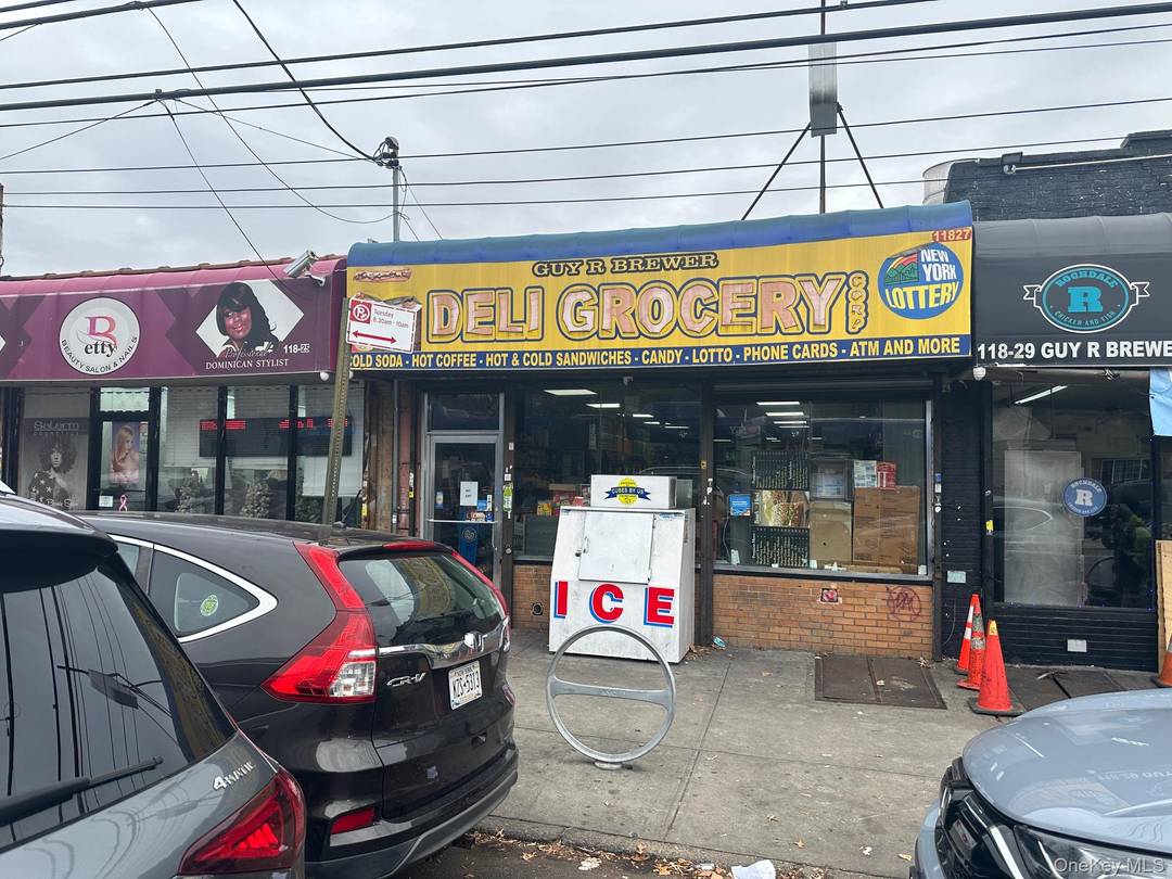 Prime opportunity to own a well located retail storefront on bustling Guy R Brewer Boulevard in South Jamaica, Queens.
