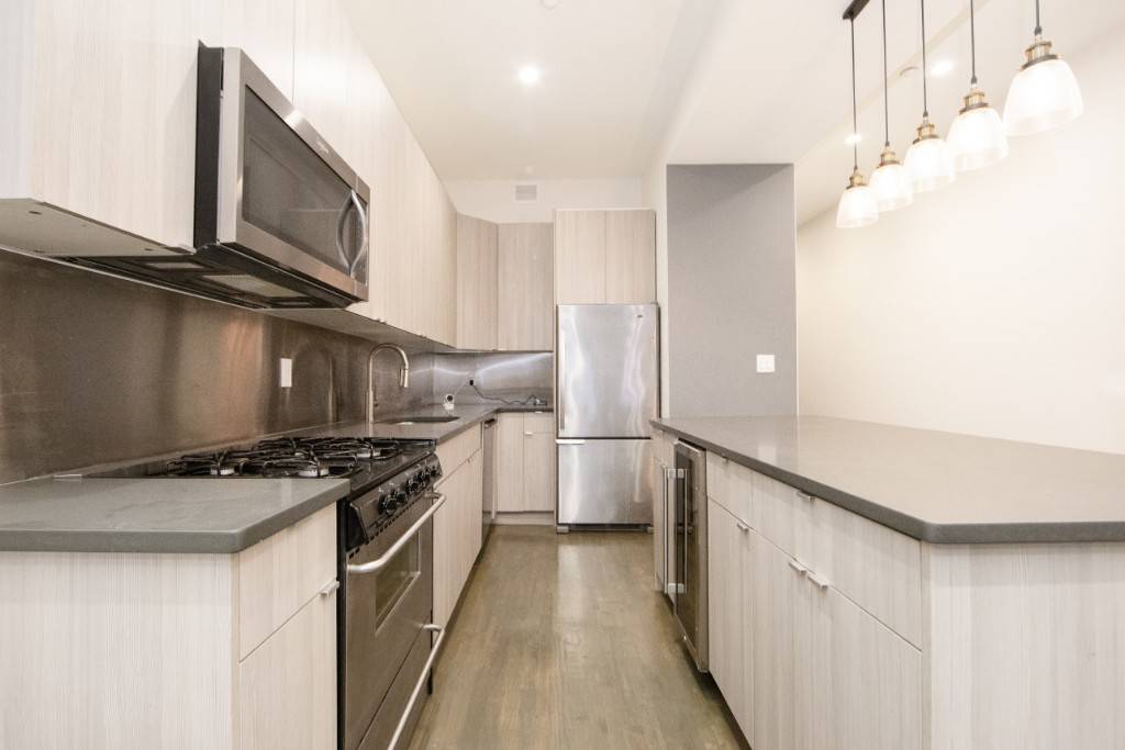 WELCOME HOME ! This Newly renovated 2 Bedroom, 2 bathroom with a home office is gut renovated and boasts Marble Tiles and brand new Fixtures.