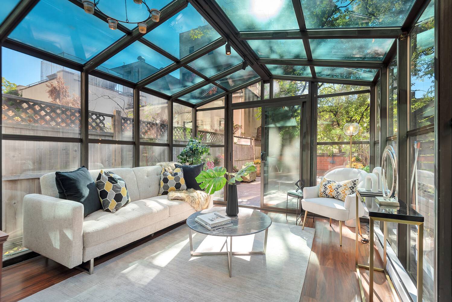 One of a Kind Solarium Studio in Prime West Village.