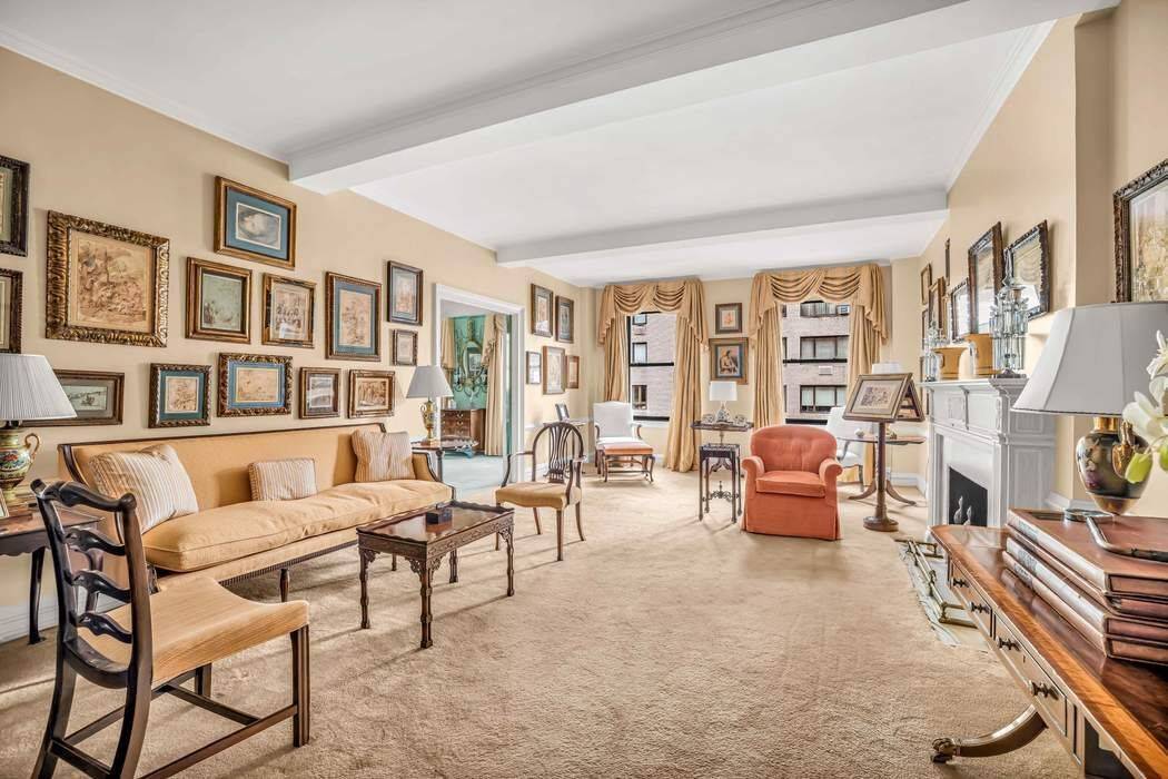 21 East 87th Street, 7B Spacious, light flooded, prewar, 9 room apartment in prime Carnegie Hill location, this gracious property has the original floorplan and has been beautifully maintained by ...