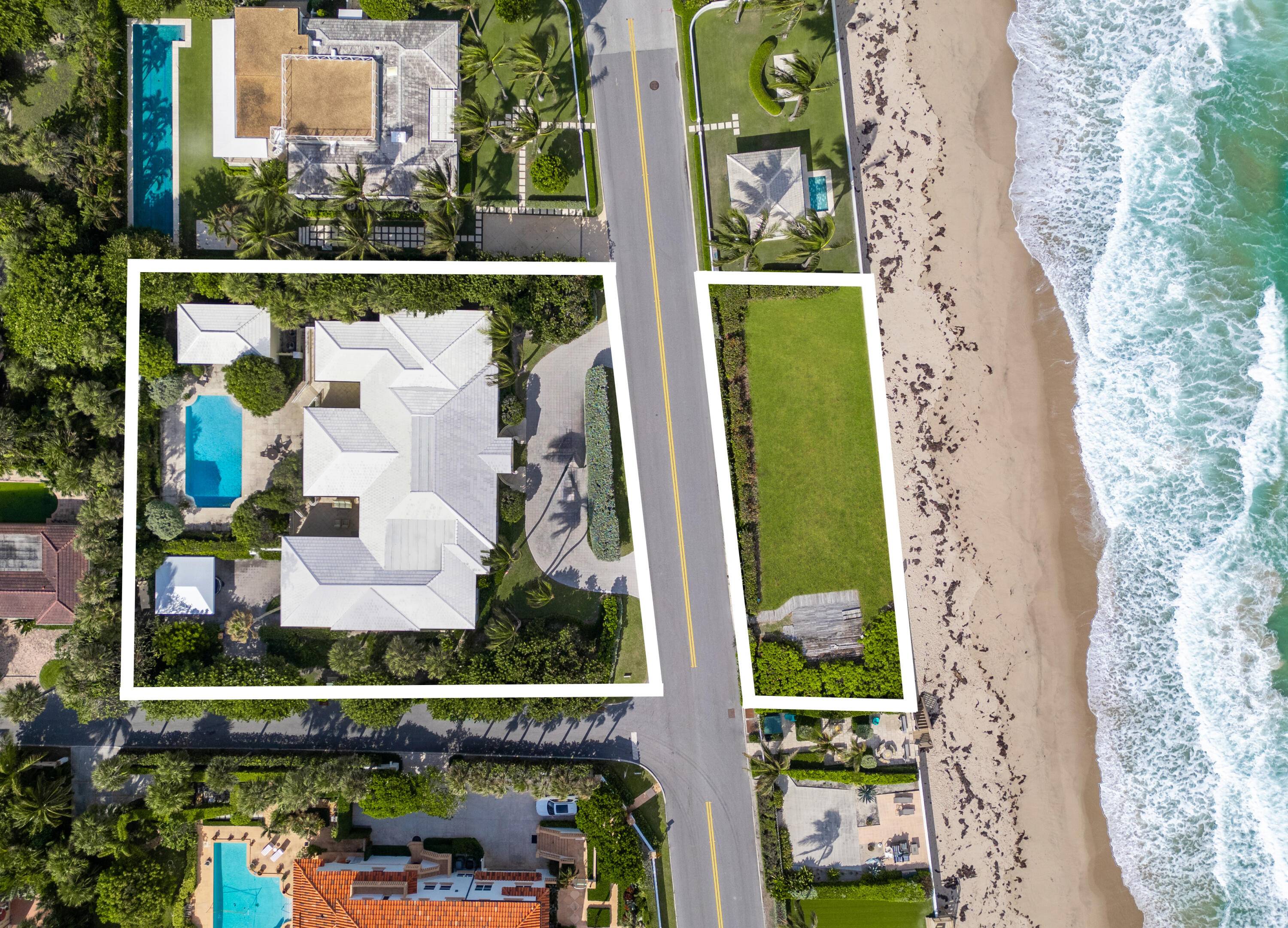 The rarest opportunity to secure a North End oceanfront property with 152 feet of frontage with the largest private beachfront parcel on the North End.