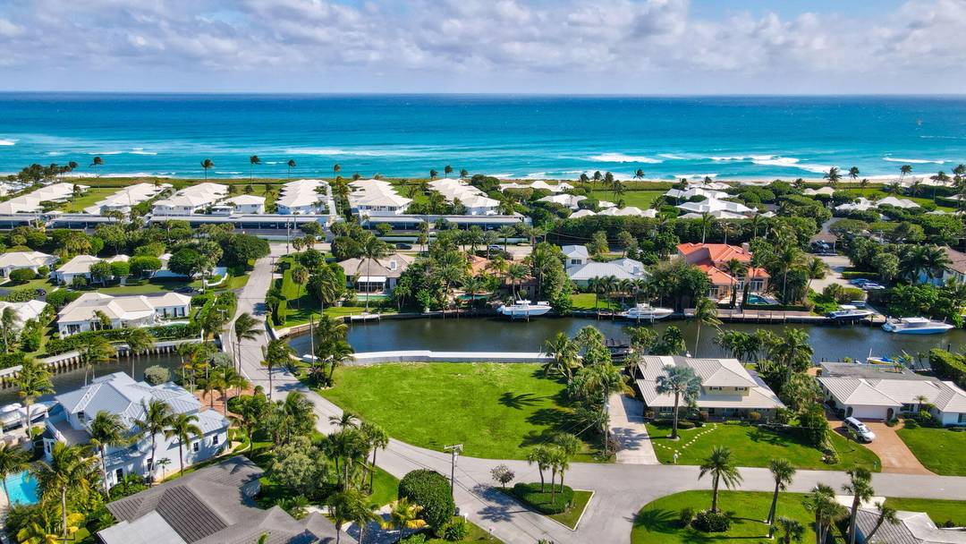 Shovel ready waterfront opportunity in Ocean Ridge.