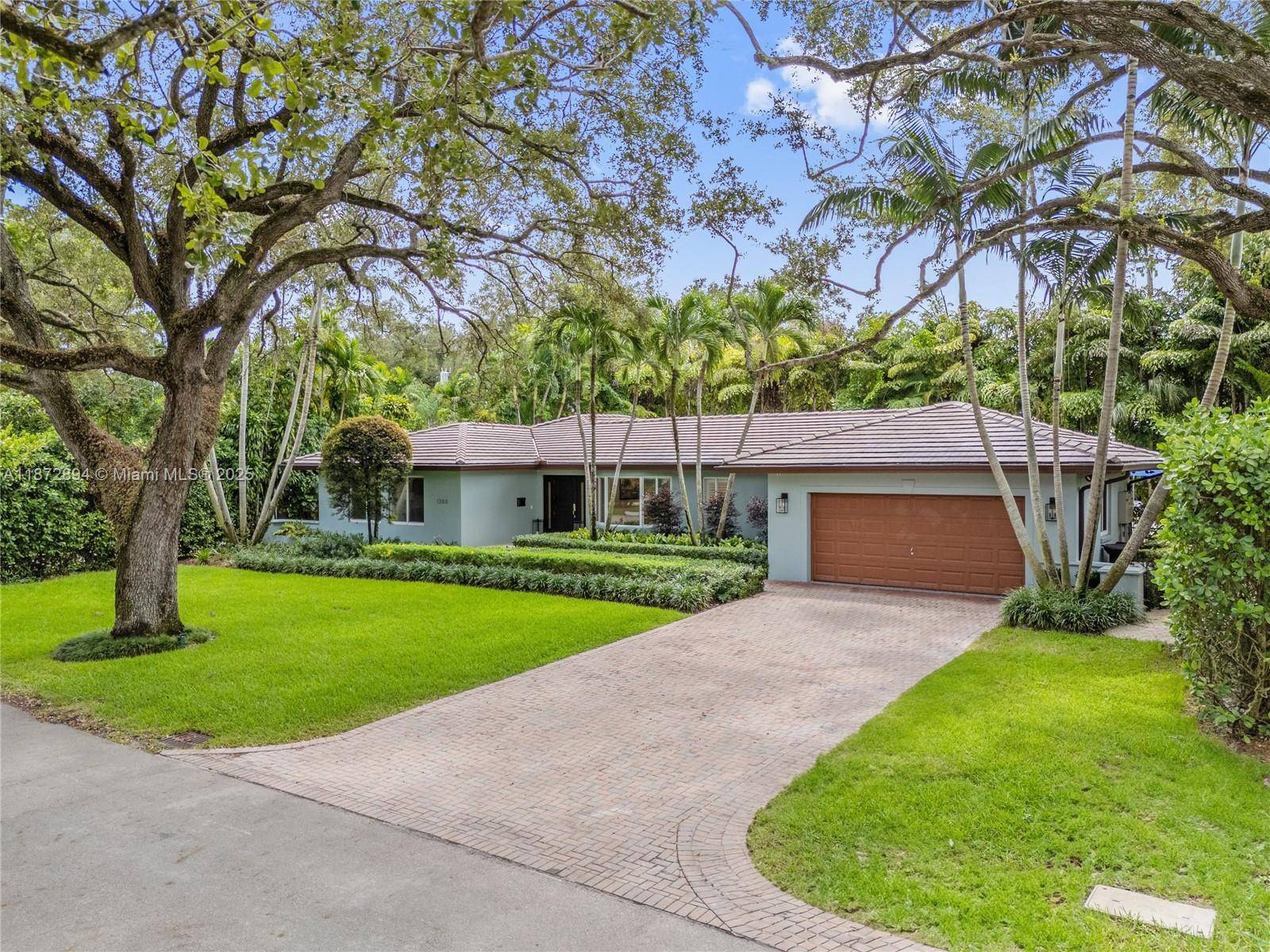 Completely renovated 4BR 4BA pool home on a 10, 000 SF lot in the prestigious Coral Gables Country Club community close to UM.
