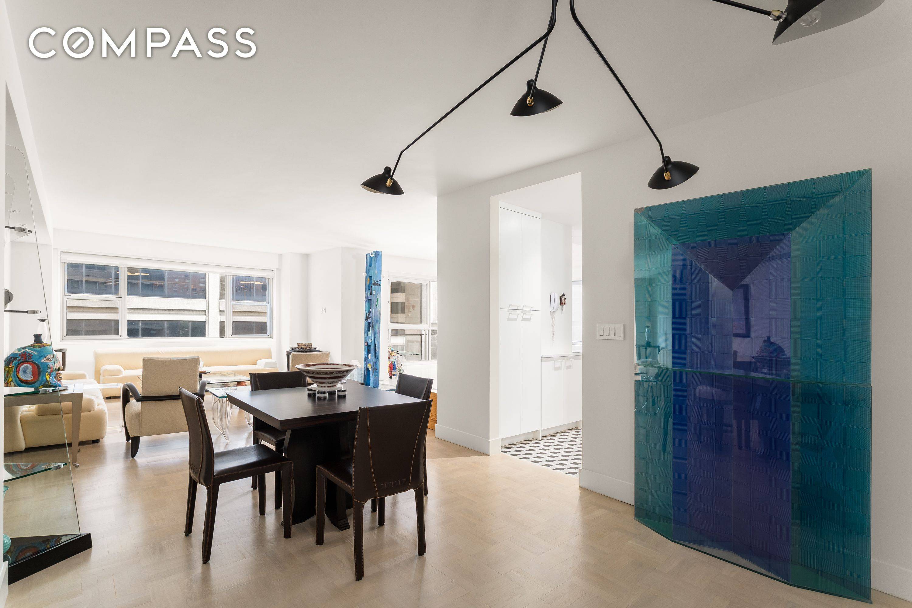 Stunning, gorgeously remodeled and sensationally renovated, colossal 2bd 2bth corner home in the amazing Imperial House Cooperative.
