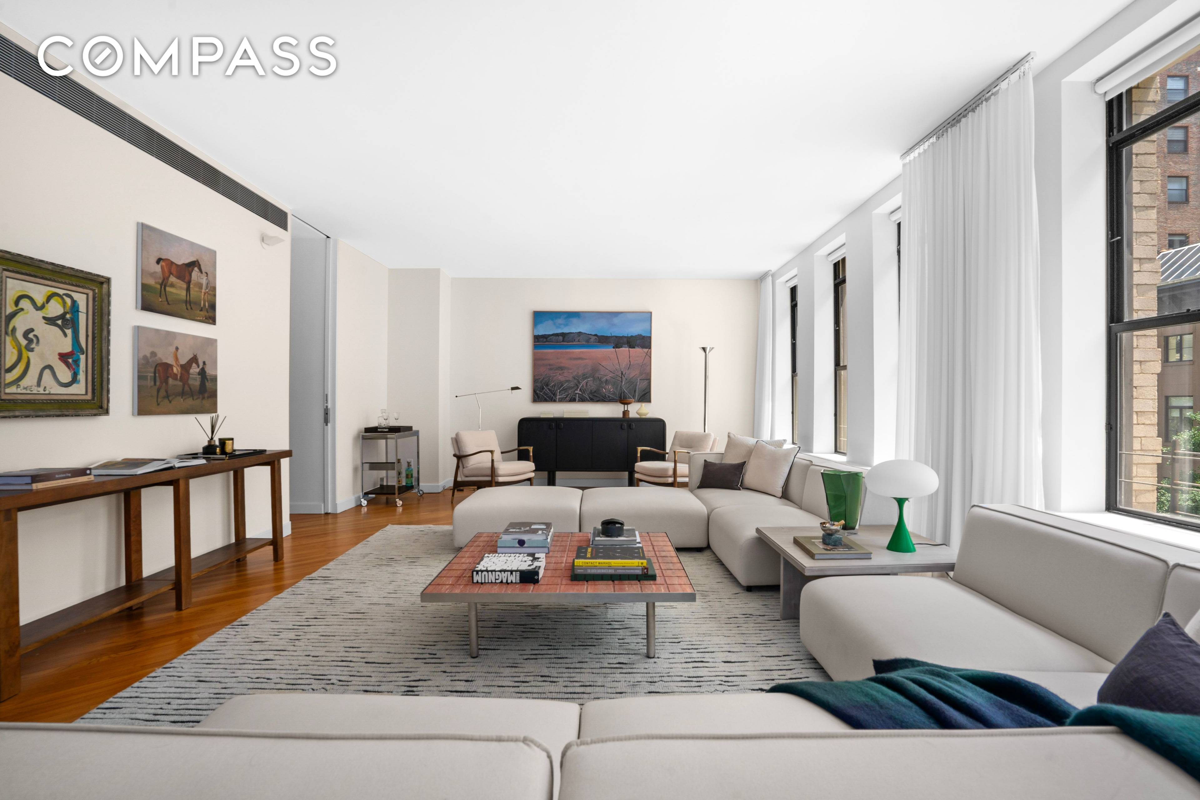 Nestled in the heart of Manhattan's esteemed Flatiron District, 27 East 22nd Street presents an exquisite full floor loft, offering privacy and sophistication with its exclusive key locked elevator.