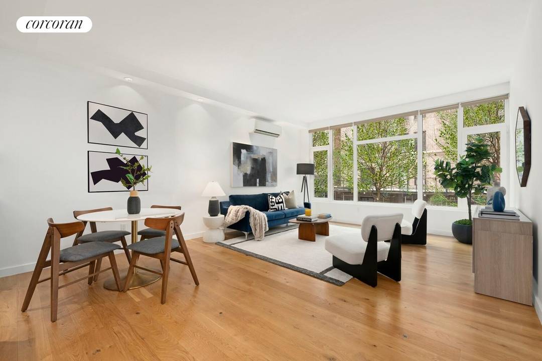 The second floor residence at 241 West 107th Street is a gracious, approximately 1, 550 square foot home that truly exceeds expectations.