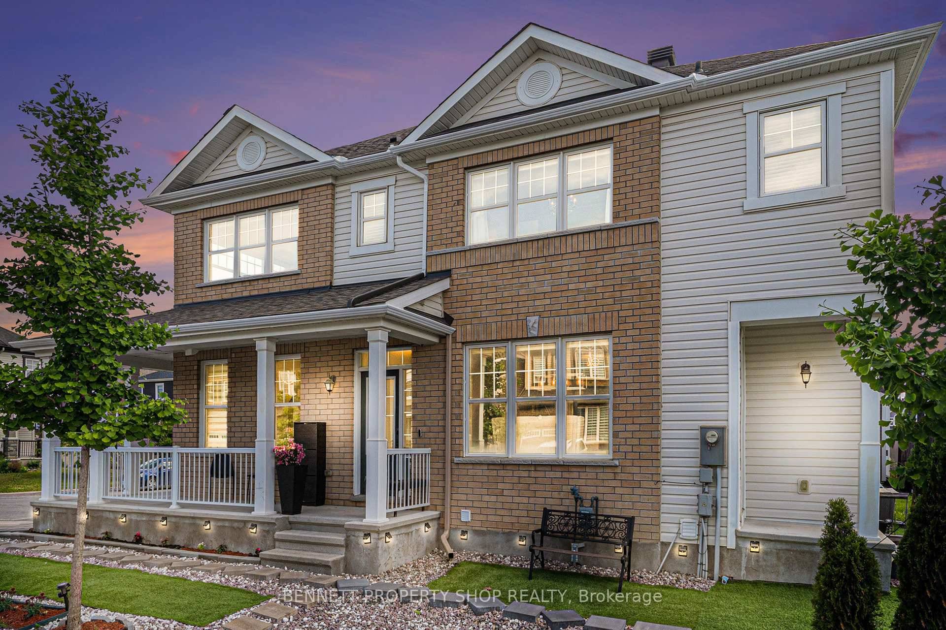 Luxury meets turnkey functionality in this stunning 2017 built home nestled on a premium corner lot in Kanatas sought after Trailwest community.