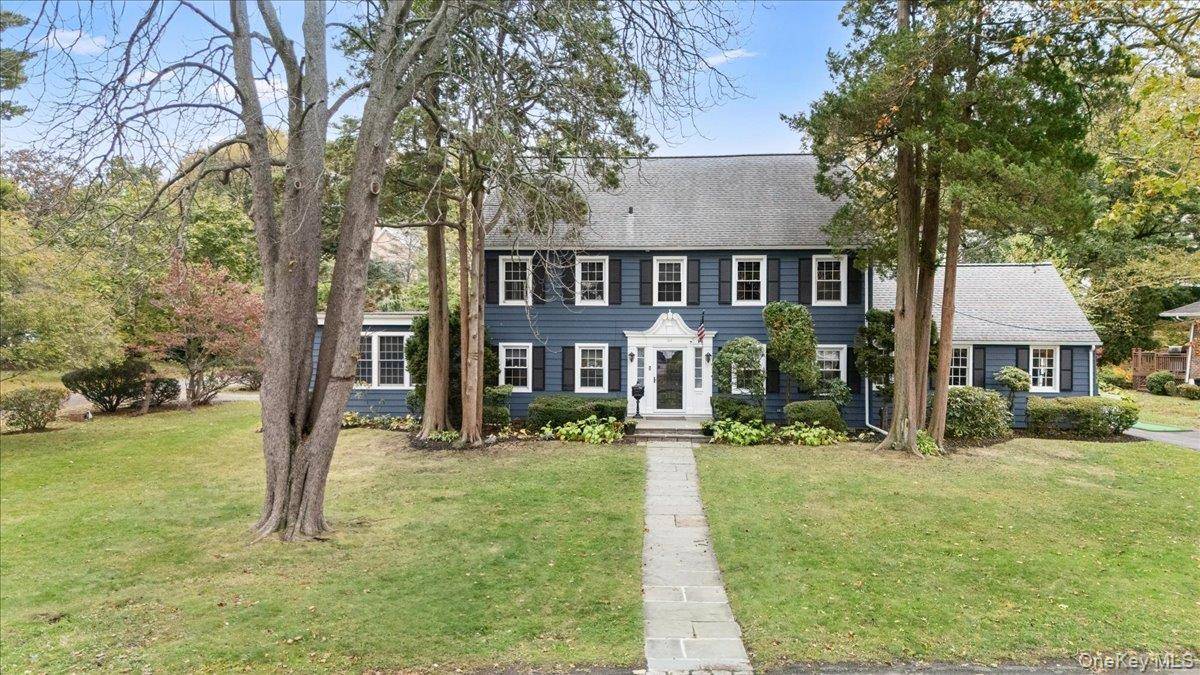 Tucked away on a picturesque, tree lined street in one of White Plains most coveted neighborhoods, this stately colonial sits proudly on a sprawling corner lot, surrounded by mature trees, ...