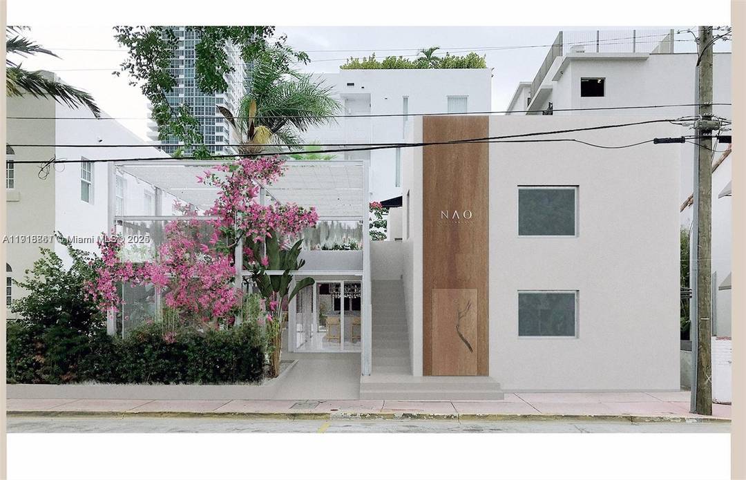 Rarely available Corner Mixed use property 1 block from the Setai.