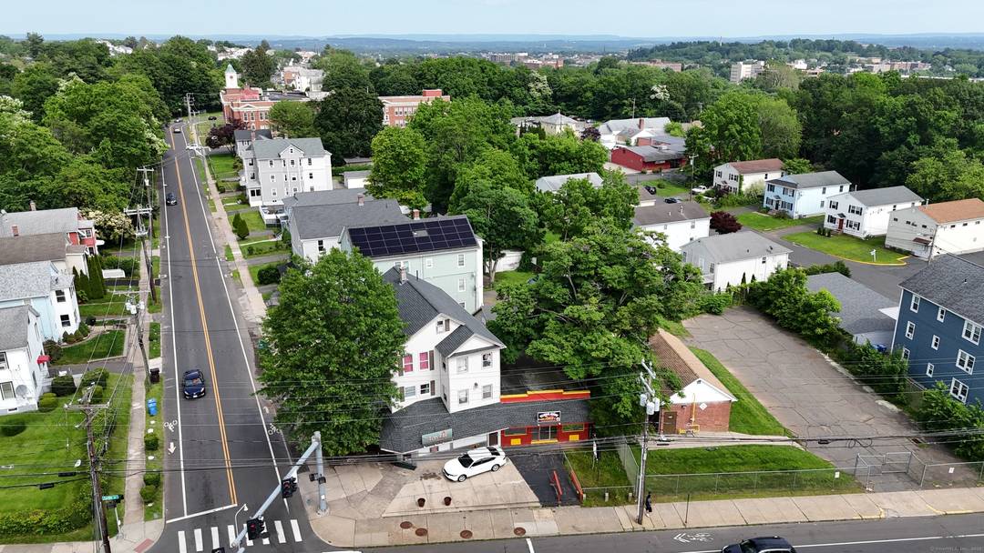 Welcome to 1485 Corbin Avenue a well maintained and highly visible mixed use building offering the perfect blend of commercial and residential space in a prime New Britain location.