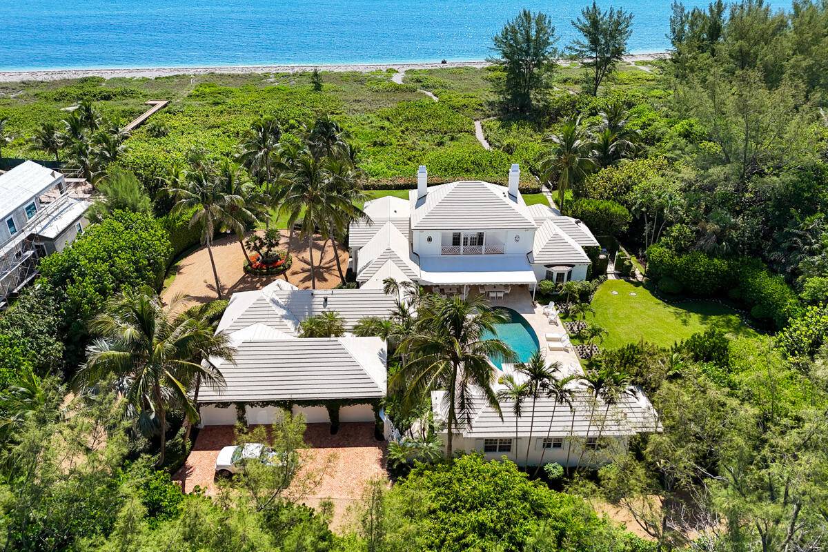 Private Beachfront Home on 2.