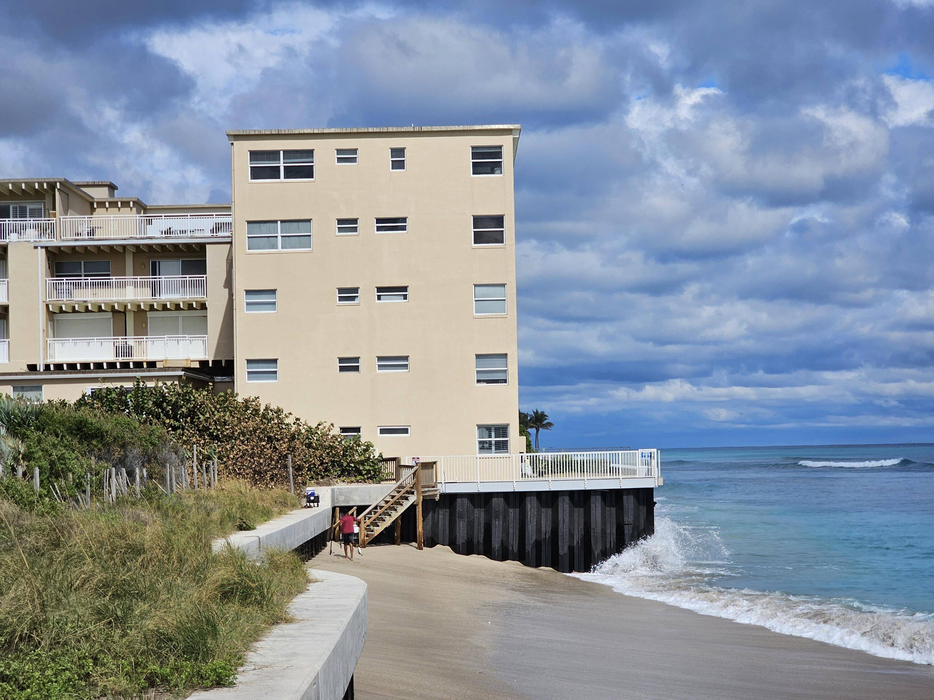Own a unit with lowest HOA in South Ocean Blvd and among the lowest sales price.