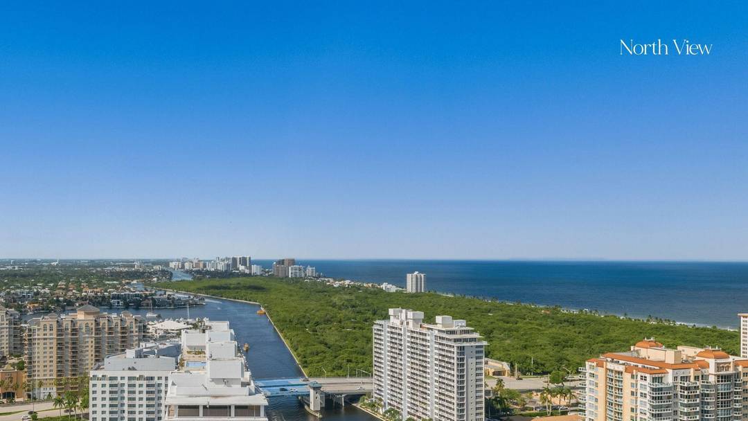 Offering completely unobstructed and protected views of the intracoastal and ocean overlooking Bonnet House !