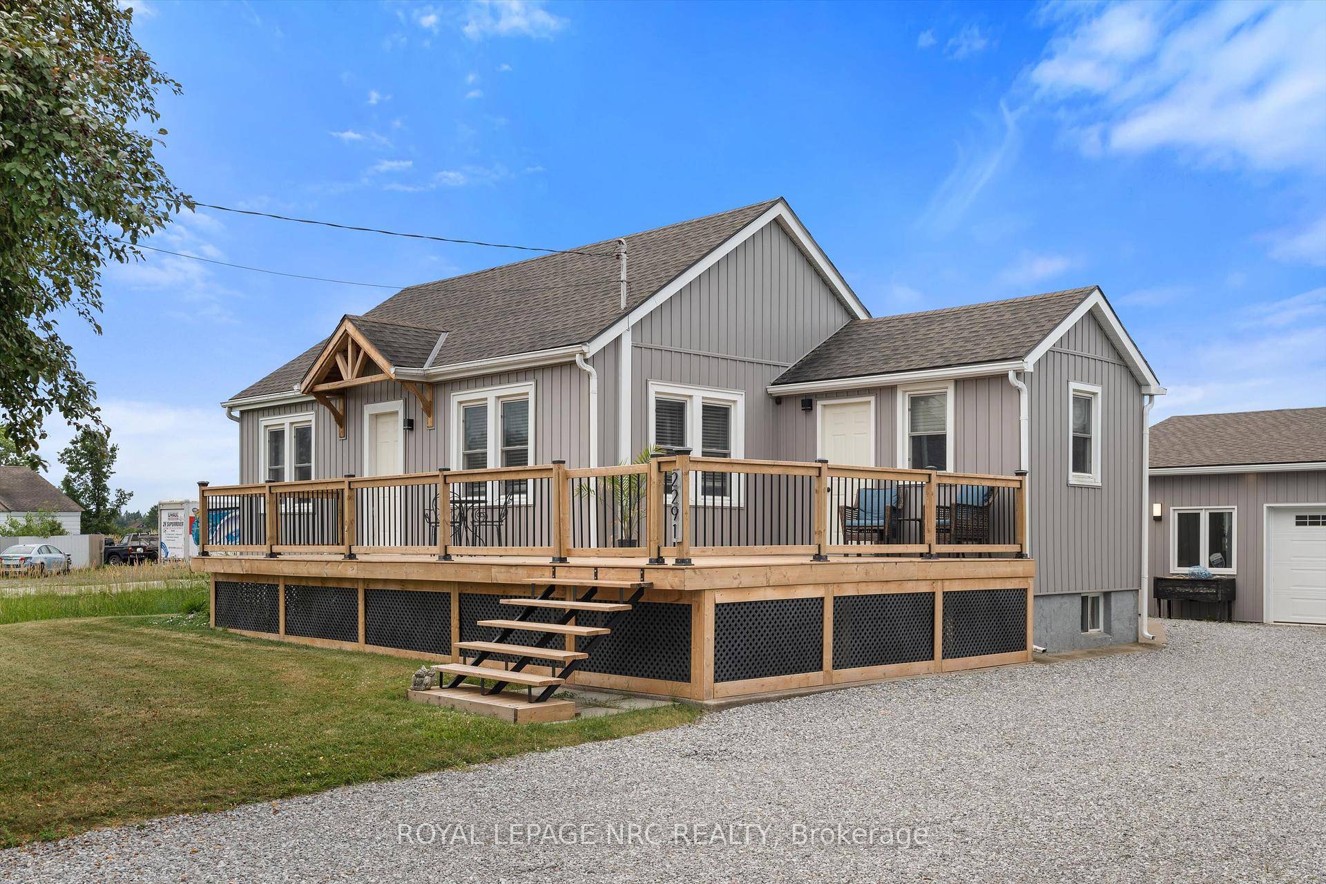 Welcome to 2291 Stevensville Road a beautifully updated 2 1 bedroom, 1 bathroom bungalow sitting on an oversized 81' x 140' lot with municipal water and sewer with no rear ...